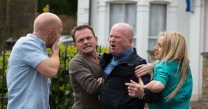 Phil accuses Max of killing Lucy and framing Ben for the crime (2015).