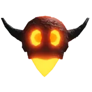 Flaming Skull Ghost