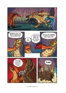 RCO076 1582356338.jpg (436 KB) Queen Scarlet killing Dune in The Dragonet Prophecy (Graphic Novel)