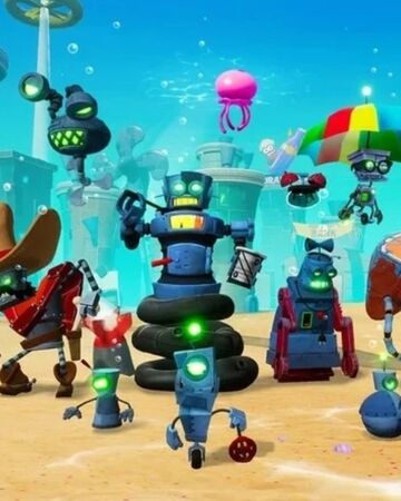 robots spongebob squarepants