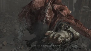 SlaveKnightGael1.jpg (471 KB) Gael asking for the Soul of the Ashen One.