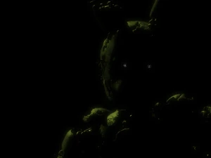 Springtrap on the menu.