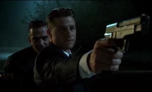 Theo orders Gordon to shoot Penguin.