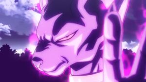 A angered Beerus.