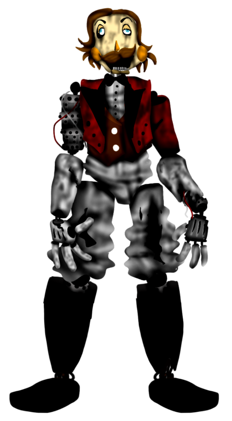 I drew Sha from The Walten Files :D : r/fivenightsatfreddys