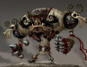 Chakal's full body.
