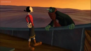 Olive with the Sea Hag.