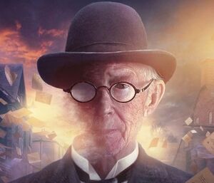Griffin as voiced by the late John Hurt in Big Finish Productions.