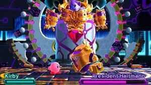 Kirby- Planet Robobot - President Haltmann