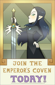 Lilith's coven poster.