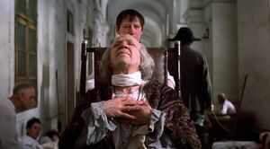 Salieri "absolves" the other patients of their "mediocrity".