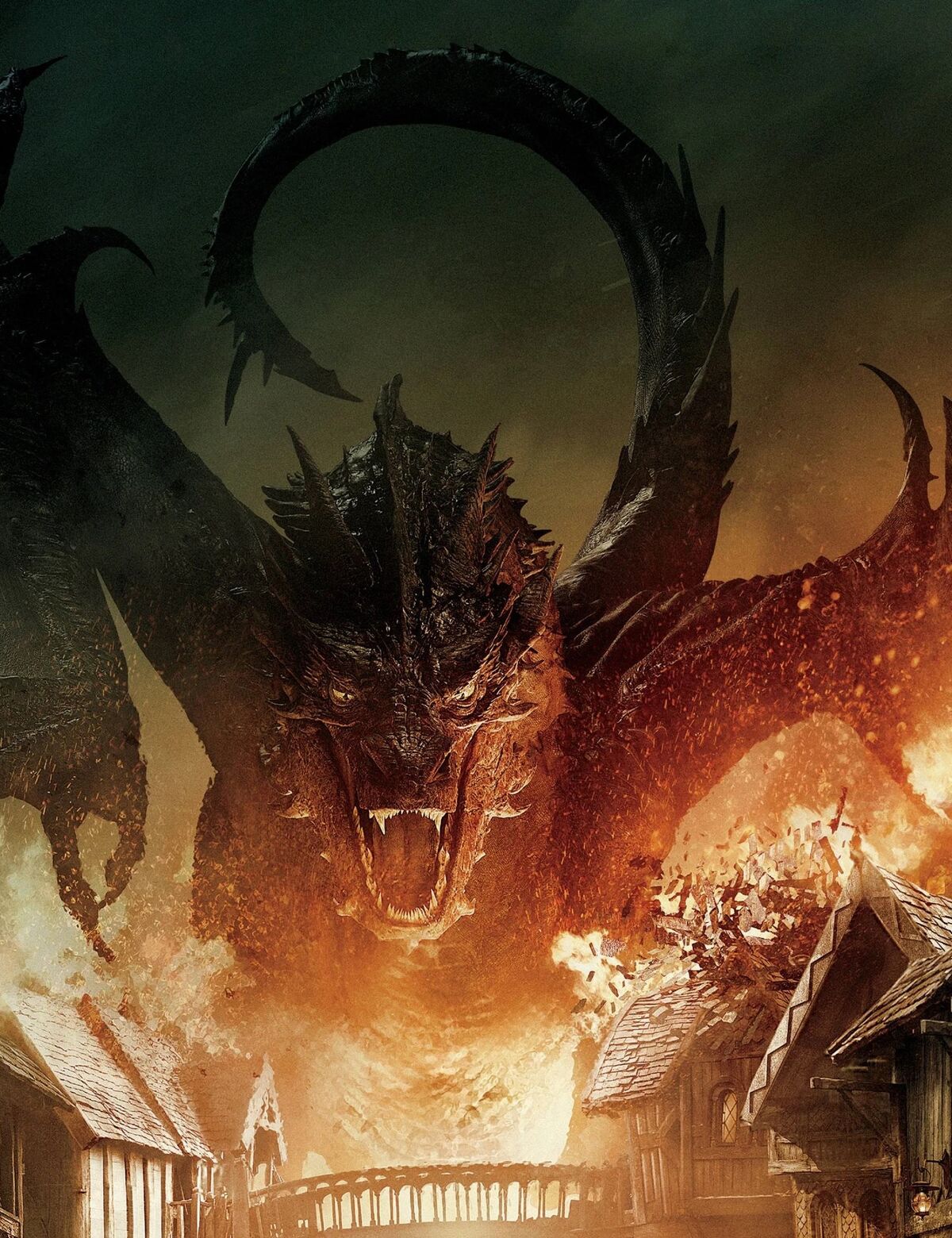 Smaug is nothing compared to the other dragons, especially the ones from  The Great Prison of Angband