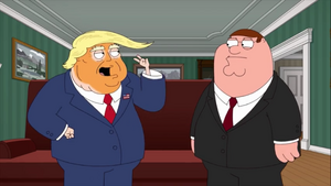 Trump claims to be better than Peter.