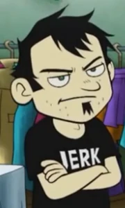 BeMoreHandsome.png (102 KB) Dan mocking Chris for copying his dress code.