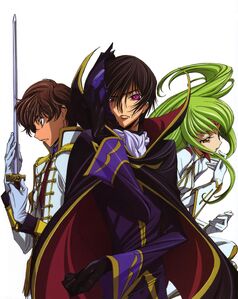 CODE.GEASS - Lelouch, C.C. and Suzaku