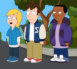 Derek, Laine, and Reggie