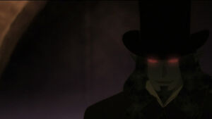 Gankutsuou possessing the Count.