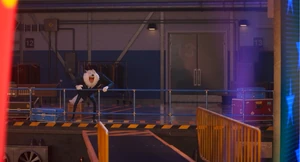 "Get off of there!"