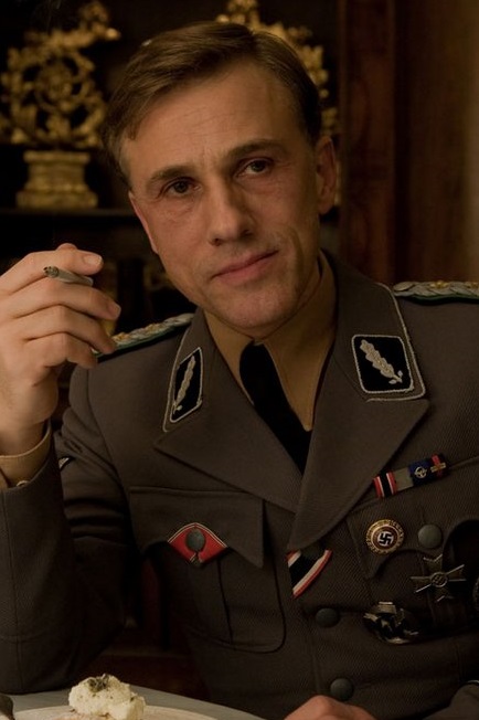 In Inglorious Basterds (2009) In the opening scene, when Col