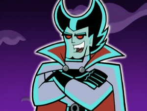 (Danny: Okay, you carbon-copy freak! I'm taking you down!) Plasmius: "I don't think so. Remember I'm merely a single duplication and still more powerful than you!"