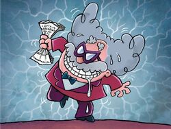 Poopypants’s evil grin (books)