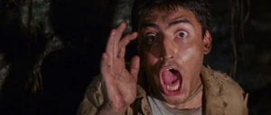 Raiders-lost-ark-movie-screencaps.com-631.jpg (216 KB) Satipo screaming upon seeing the corpse of Indy's competitor, Forrestal being caught on a spike trap.