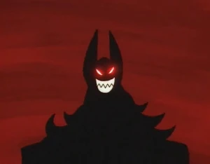 HIM revealing his true form.