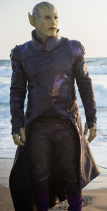 Skrull in the Captain Marvel movie.