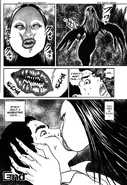 Black Bird force feeding Kume.