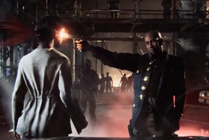 Colonel Ridgeway casually executes a JTF doctor.