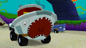 Seymour's car, the Tugboat