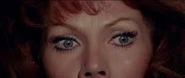 Closeup on Florakis' eyes when she sees the break-in