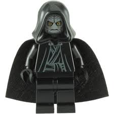 Emperor Palpatine's Lego figure.