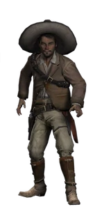 Playable skin Javier Escuella.png (91 KB) Javier Escuella's multiplayer skin in RDR1.