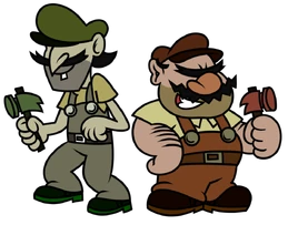 The mad hammer brothers