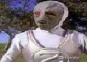 A shot of Z putty close up with Z emblem on chest.