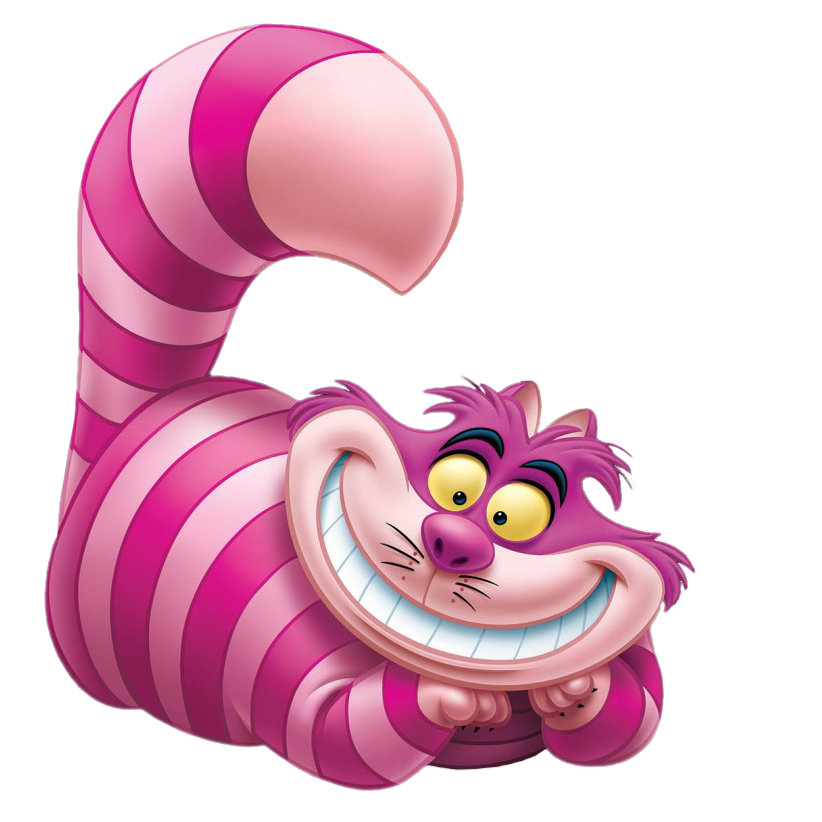  Cheshire Cat - Color Alice in Wonderland - We are All
