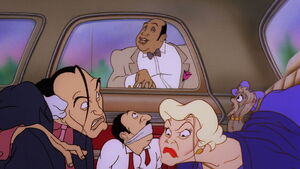 Claudia and Klaus' defeat and arrest.