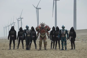 Gammaizer Fire 2.jpg (264 KB) Gammaizer Fire leading Gamma Superiors and Gamma Commandos.