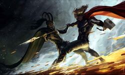 Loki vs Thor