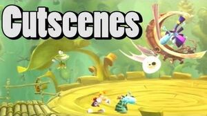 Rayman Legends All Cutscenes (Full Movie) Rayman Legends Cutscenes HD