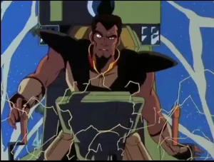 Rakan watching in disbelief as he is defeated by Judau