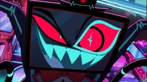 Vox taunting Alastor during their fight.