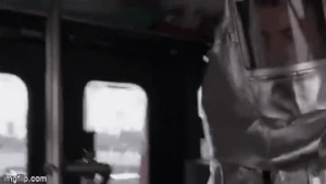 Joe setting a bus on fire, killing three people.