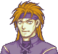 Jerme's portrait as an morph from Fire Emblem: The Blazing Blade.