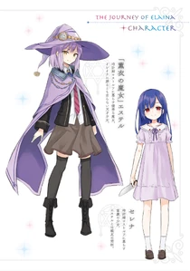 Selena's light novel character design.
