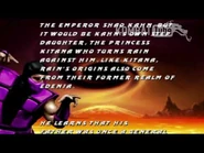 Rain's ending in Mortal Kombat 3.