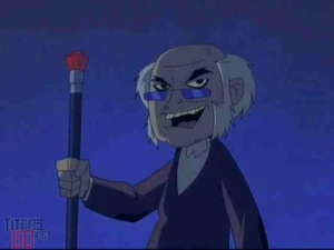 Mad Mod with his cane