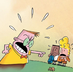 Mr. Krupp in Melvin’s body.