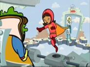 WordGirl & Miss Power vs Chuck.